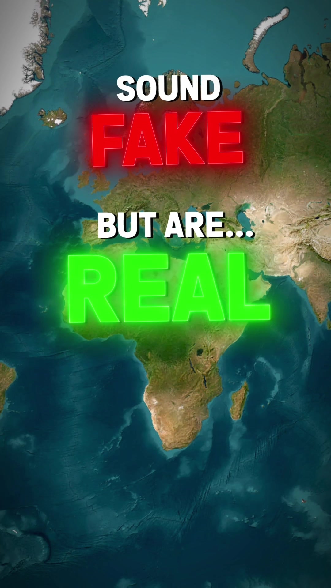 5 geography facts that sound fake but are actually real. #geography #geopolitics #factsyoudidntknow #facts #countries #fyp #top5 