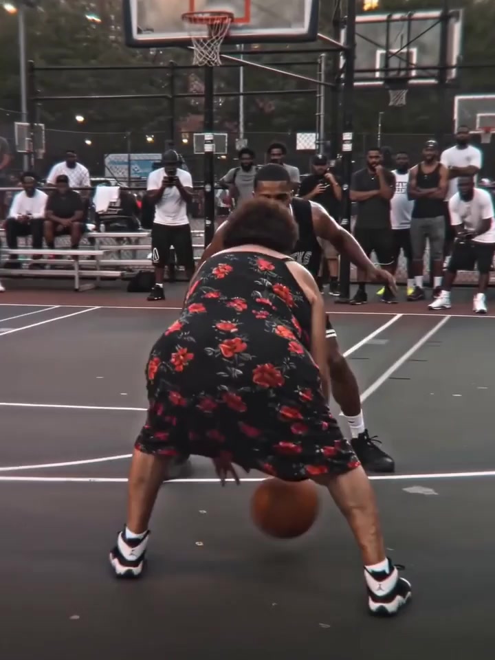 Grandma got game 🏀 #streetball #basketballgames #grandma 
