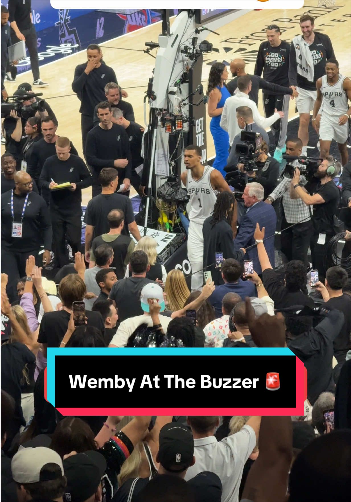 VICTOR WEMBANYAMA OH MY GOODNESS 😱 #NBA #basketball #NBAPlayoffs #VictorWembanyama #wemby 
