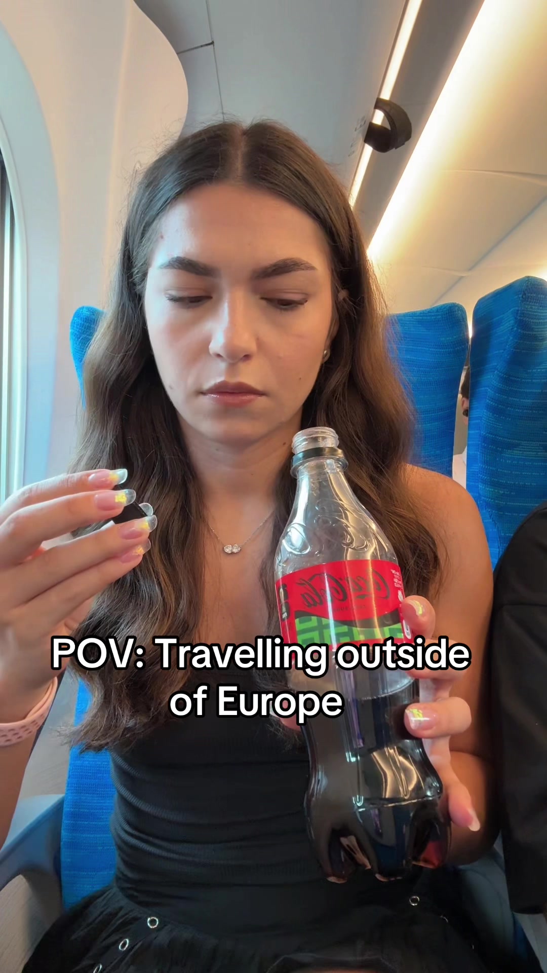 What do I do now?  #europeancheck #funny #goesviral #traveltok #europeansummer 