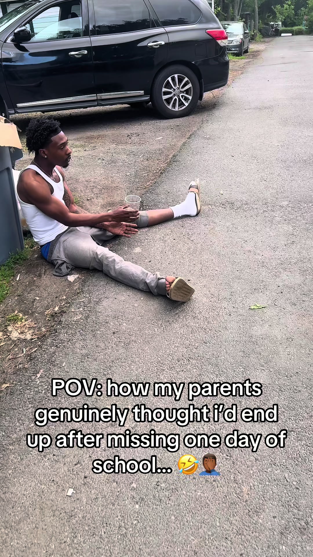 im lyin ? 🤣💯 #funnyreels #pov #funnyskits #comedyskit #skit 